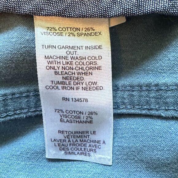 Vineyard Vines Blue Pants Cotton Size 32 X 30 - Picture 5 of 5